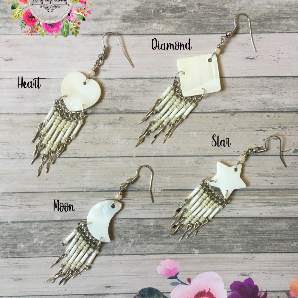 Mother of the pearl Earrings - Earrings for women